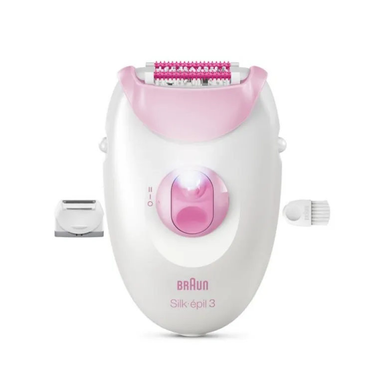Epilateur secteur rose braun silkepil3031
