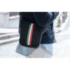 E2r sac bandoulière homme noir rétro italien durable rino