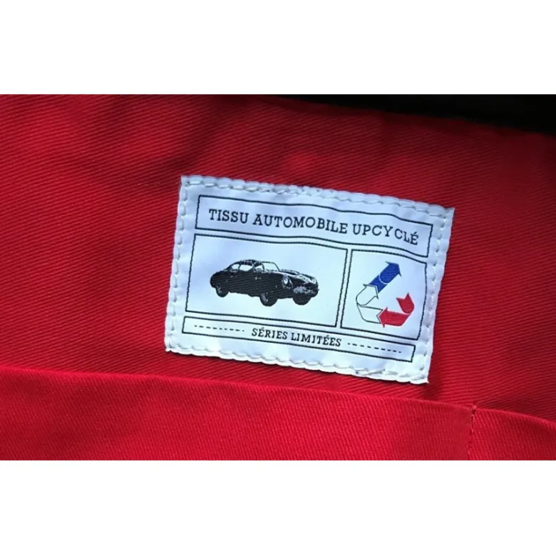 E2r sac bandoulière homme noir rétro italien durable rino