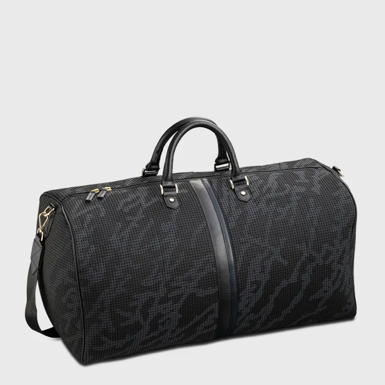 E2r sac de voyage toile et cuir style italien original riccardo