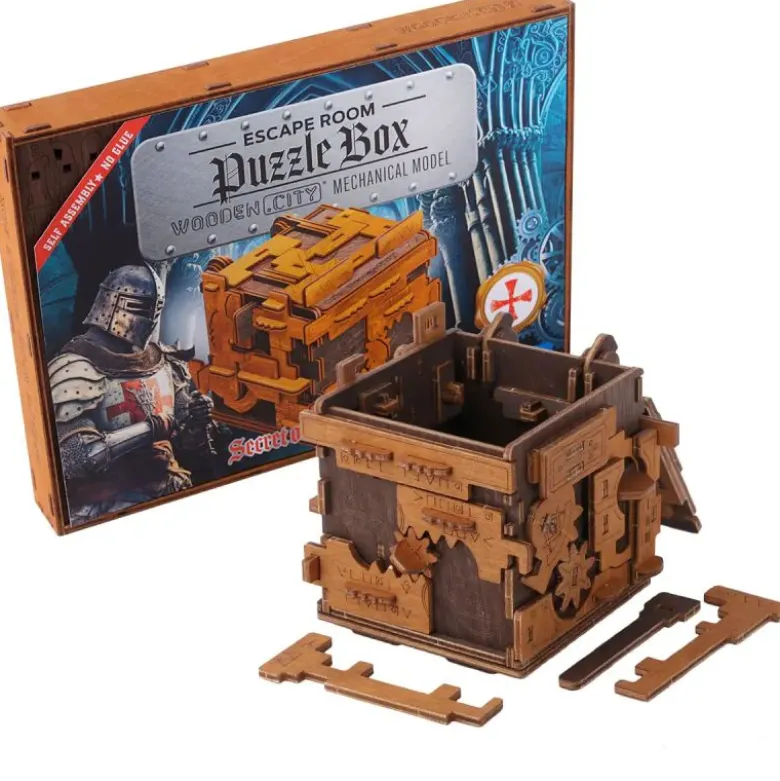 Escape room puzzle box