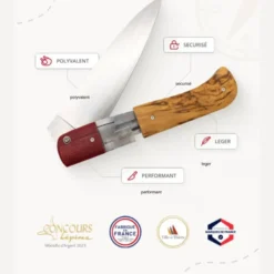 Esperluète - couteau de cuisine nomade