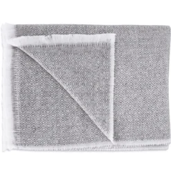 Etole pashmina femme gris foncé