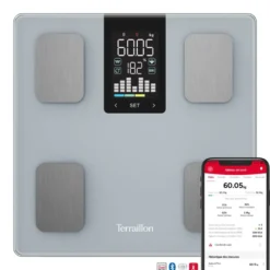 Evo fit - pèse personne connecté ou autonome - impédancemètre avec écran couleur