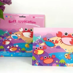 Famille crabes - kit créatif en mousse