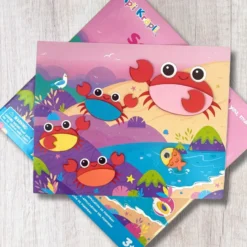 Famille crabes - kit créatif en mousse