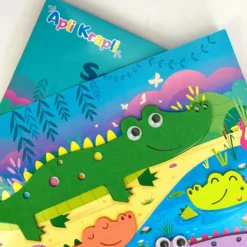 Famille crocodiles - kit créatif mousse