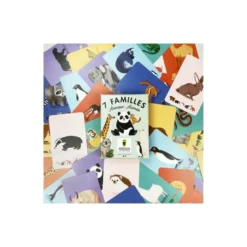 7 familles animaux du monde
