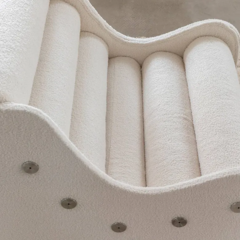 Fauteuil bouclette athéna