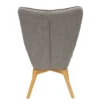 Fauteuil de salon scandi helsinki - gris