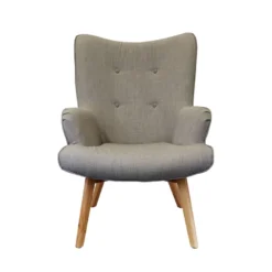 Fauteuil de salon scandi helsinki - gris
