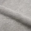 Fauteuil en tissu gris clair et pieds en bois - simba