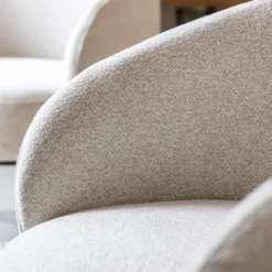 Fauteuil en tissu kanoa