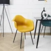 Fauteuil gustav jaune