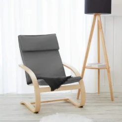 Fauteuil inclinable en gris