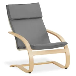 Fauteuil inclinable en gris