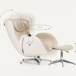 Fauteuil massant iresta185-relax-shiatsu Beige