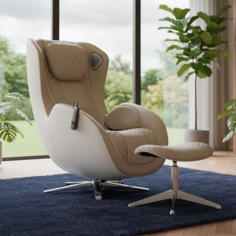 Fauteuil massant iresta185-relax-shiatsu Beige