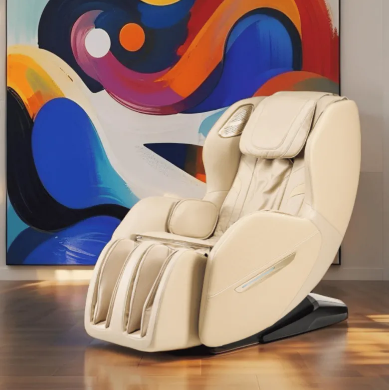 Fauteuil massant iresta166-relax-shiatsu Beige