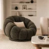 Fauteuil nuage marron