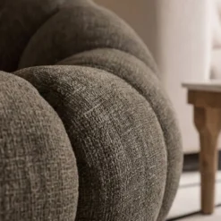 Fauteuil nuage marron
