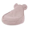 Fauteuil plush nest rose
