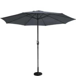 Figari parasol gris droit rond 27 x 27 m