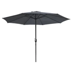 Figari parasol gris droit rond 27 x 27 m