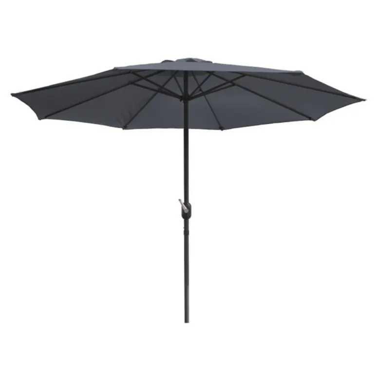 Figari parasol gris droit rond 27 x 27 m