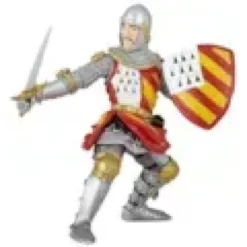 Figurine chevalier au tournoi