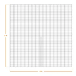 Filet de récolte olives ou autres - 8x8m