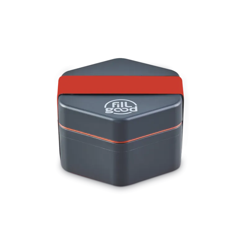 Fillgood- lunchbox végétale rouge corail