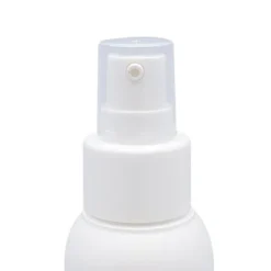 Flacon 100 ml transparent avec pompe crème blanche