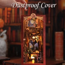 Flame common room - maquette booknook serre-livre