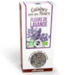 Fleurs de lavande bio - fleurs à croquer