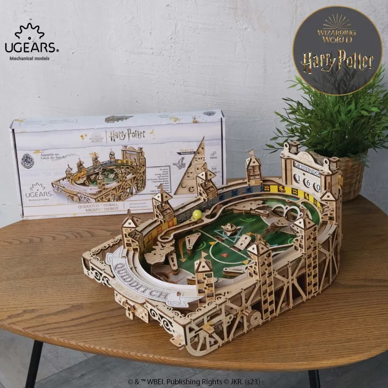 Flipper quidditch™ puzzle 3d bois