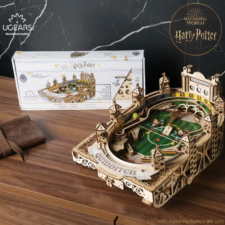 Flipper quidditch™ puzzle 3d bois