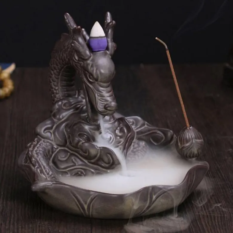 Fontaine à encens - modèle dragon