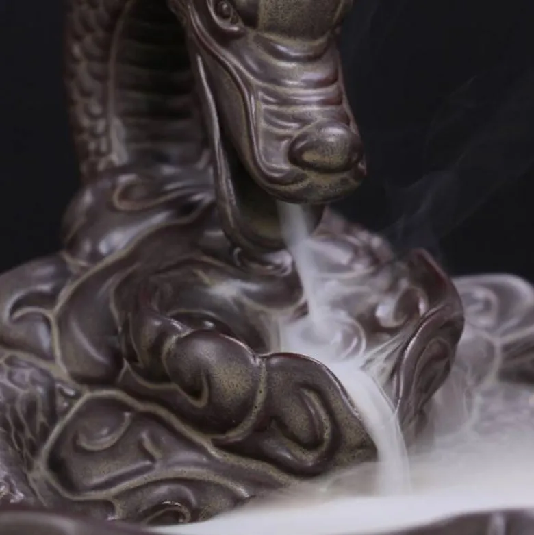 Fontaine à encens - modèle dragon
