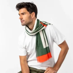 Foulard en coton bio everglades