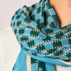 Foulard en coton bio valence