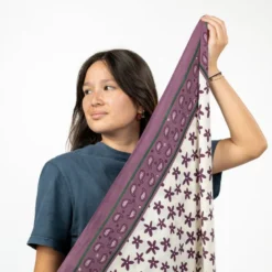 Foulard femme en coton bio servane