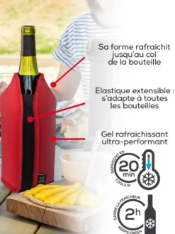 Frizz rafraîchisseur extensible vins &