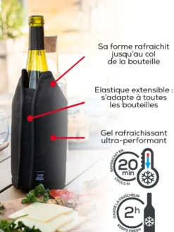 Frizz rafraîchisseur extensible vins &