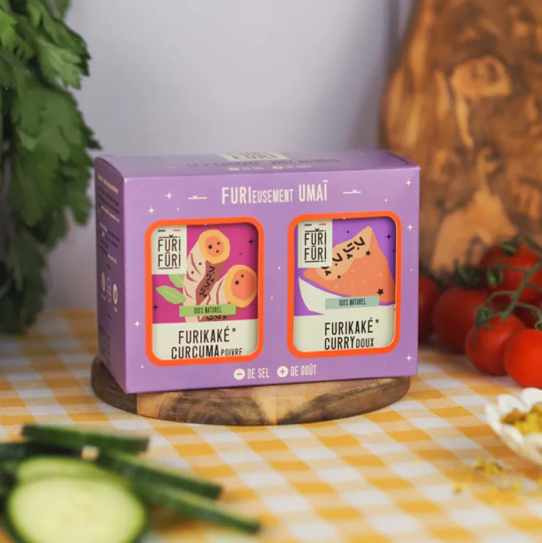 Furikake duo curry curcuma