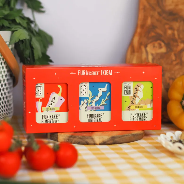 Furikake trio piment gingembre original
