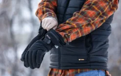 Gants chauffants rechargeables thaw – chaleur jusqu’à 8h, tactile, taille xl