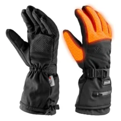 Gants chauffants rechargeables thaw – chaleur jusqu’à 8h, tactile, taille xl