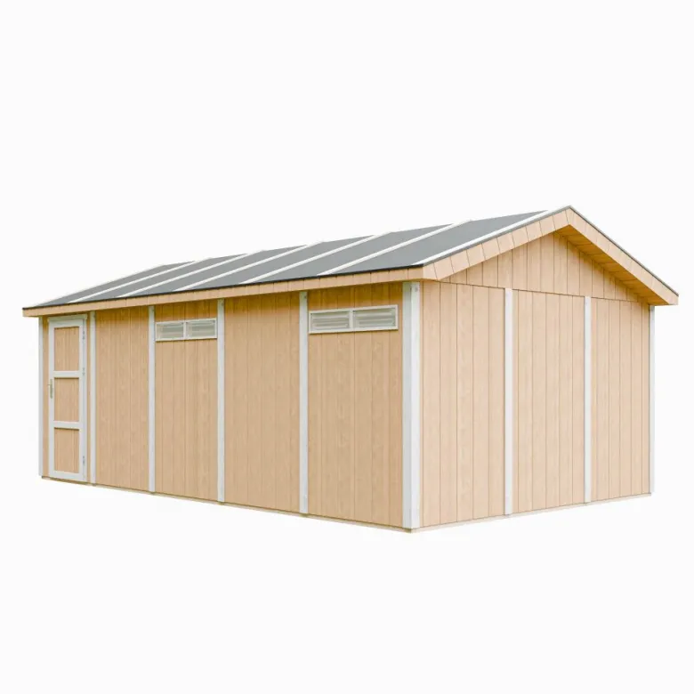 Garage qualité premium 21 m²- l378xl648 cm - jaune