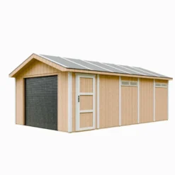 Garage qualité premium 21 m²- l378xl648 cm - jaune